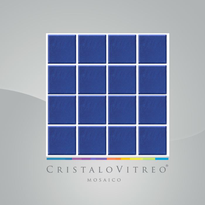 MOSAICO AZUL COBALTO OSCURO 2.5X2.5 VC171 (MT2)